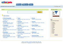 Tablet Screenshot of in.ezilon.com