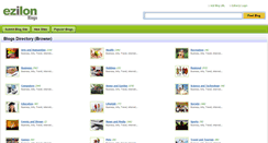 Desktop Screenshot of blogs.ezilon.com