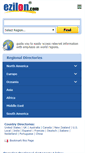 Mobile Screenshot of ezilon.com